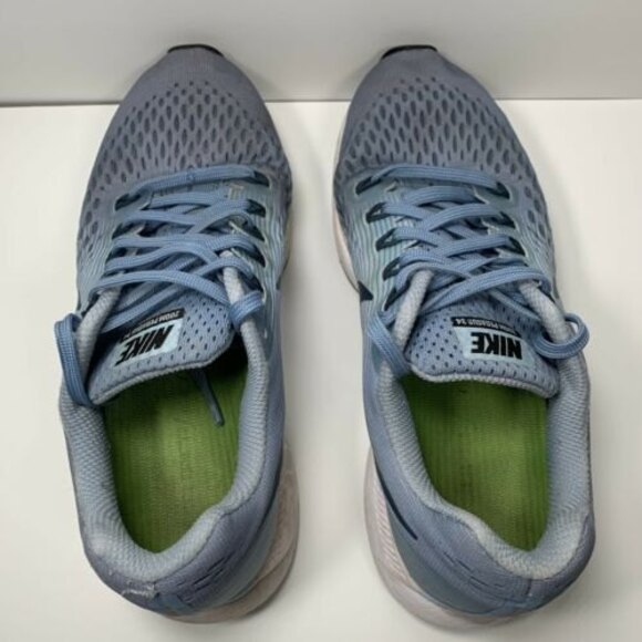Nike Women's Size 8 Air Zoom Pegasus 34 Flywire Running Shoes 880560-400 Gray - Picture 9 of 10